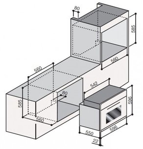 Духовой шкаф Ilve 600-SFTC фото 3 в Екатеринбурге