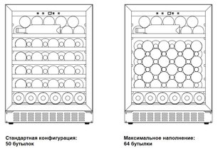 Винный шкаф Dometic C50G Wooden Zebrano фото 2 в Екатеринбурге