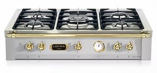 Варочная панель Lofra TRS96/5 BRASS фото в Екатеринбурге