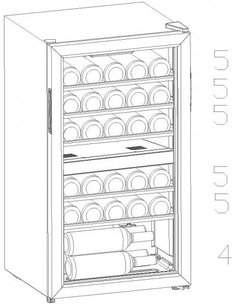 Винный шкаф La Sommeliere ECS30.2Z фото 2 в Екатеринбурге