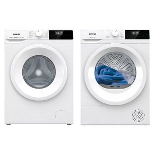 Gorenje (стиральная машина W1NHPI60SCS + сушильная машина DHNE82/C) фото в Екатеринбурге