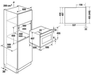 Компактный духовой шкаф с паром Kuppersbusch CBD 6550.0 S9 Shade of Grey фото 3 в Екатеринбурге