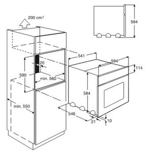 Духовой шкаф AEG B99715M фото 2 в Екатеринбурге