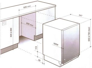 Посудомоечная машина De Dietrich DVH 1150 J фото 3 в Екатеринбурге