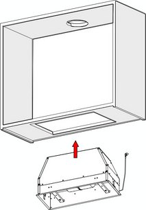 Встраиваемая вытяжка Pando NEO/78 INOX V. 830 SEC фото 4 в Екатеринбурге