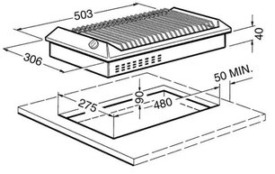 Гриль Smeg SEGR531X фото 2 в Екатеринбурге