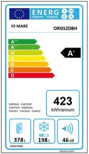 Холодильник IO MABE ORGS2DBHF 60 фото 4 в Екатеринбурге