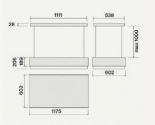 Вытяжка Фалмек CIRCLE.TECH Levante 120 ISOLA white (600) фото 3 в Екатеринбурге Вытяжка Falmec CIRCLE.TECH Levante 120 ISOLA white (600) фото 3 в Екатеринбурге