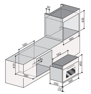 Духовой шкаф Ilve 645-LZV IX фото 2 в Екатеринбурге