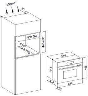 Духовой шкаф Maunfeld AMCO458GB фото 3 в Екатеринбурге