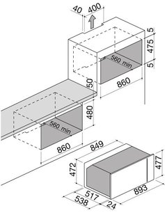 Духовой шкаф Barazza 1FCYP9 фото 3 в Екатеринбурге