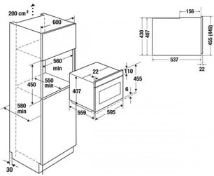 Компактный духовой шкаф Kuppersbusch CBP 6550.0 G5 Black Velvet фото 4 в Екатеринбурге