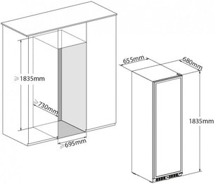 Винный шкаф Dunavox DX-194.490BK фото 3 в Екатеринбурге