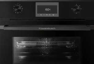 Компактный духовой шкаф с микроволнами Kuppersbusch CBM 6330.0 S2 Black Chrome фото 2 в Екатеринбурге