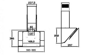 Вытяжка Zigmund Shtain K 221.91 B фото 2 в Екатеринбурге