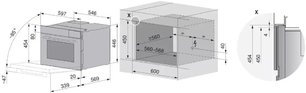 Встраиваемый паровой шкаф Фауцуг CombiSteamer V6000 45M CSM6T-23047 (черное стекло/без ручки) фото 4 в Екатеринбурге Встраиваемый паровой шкаф V-ZUG CombiSteamer V6000 45M CSM6T-23047 (черное стекло/без ручки) фото 4 в Екатеринбурге