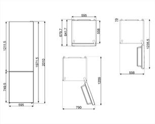Холодильник Smeg FC202PXN фото в Екатеринбурге
