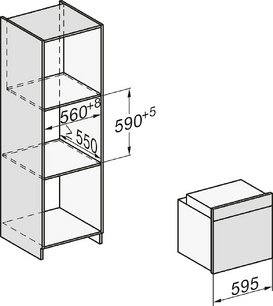 Встраиваемая пароварка Miele DGC 7450 OBSW фото 3 в Екатеринбурге