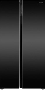 Холодильник Hyundai CS6503FV черное стекло фото в Екатеринбурге