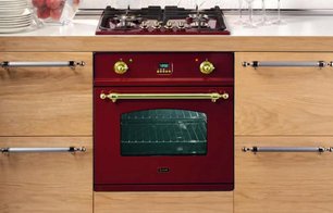 Духовой шкаф Ilve 600-CMP Burgundy фото 2 в Екатеринбурге