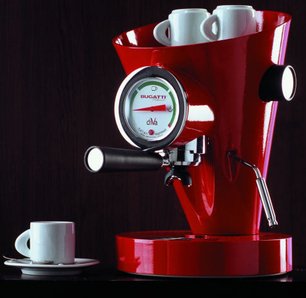 Кофеварка Bugatti Espresso Machine Diva Red фото 4 в Екатеринбурге
