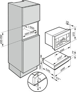 Подогреватель Miele EGW6210 EDST/CLST сталь фото 2 в Екатеринбурге