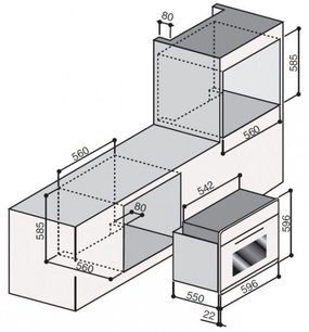 Духовой шкаф Ilve 600-AMP Ant/C фото 3 в Екатеринбурге