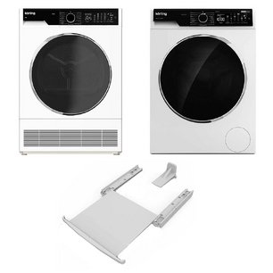 Korting (стиральная машина KWM 58ILS1299 + сушильная машина KD 60L97 + монтажный элемент DSK 250) фото в Екатеринбурге