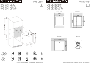 Винный шкаф Dunavox DAB-25.62DSS.TO фото 3 в Екатеринбурге