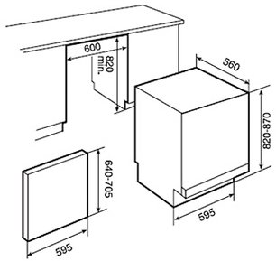 Посудомоечная машина Teka DW7 57 FI INOX фото 3 в Екатеринбурге