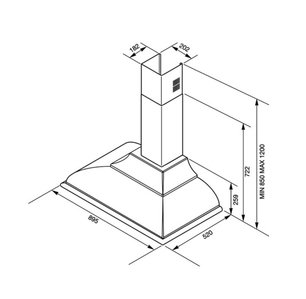 Вытяжка Smeg KC19AOE фото 3 в Екатеринбурге