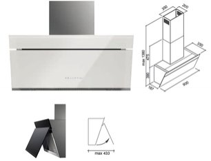 Вытяжка Фалмек Butterfly 90 ix (800) ECP white фото 3 в Екатеринбурге Вытяжка Falmec Butterfly 90 ix (800) ECP white фото 3 в Екатеринбурге