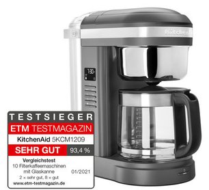 Кофеварка KitchenAid 5KCM1209EDG фото 3 в Екатеринбурге