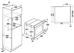 Духовой шкаф с паром Kuppersbusch BD 6340.0 S5 Black Velvet фото 4 в Екатеринбурге