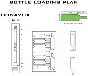 Винный шкаф Dunavox DAU-9.22SS фото 4 в Екатеринбурге