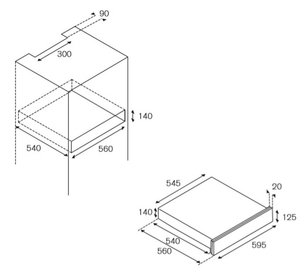 Встраиваемый ящик для подогрева Bertazzoni WD60N фото 3 в Екатеринбурге