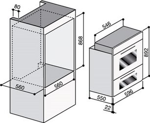 Духовой шкаф Restart ELF037 Blue фото 3 в Екатеринбурге