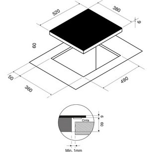 Индукционная варочная панель Pando PI-TEP фото 3 в Екатеринбурге