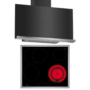 Neff (варочная панель T16SDF9L0 + вытяжка D95FRW1S2) фото в Екатеринбурге