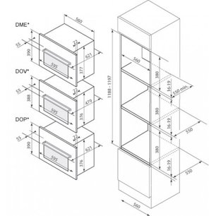 Пароварка De Dietrich DOV 738 X фото 3 в Екатеринбурге