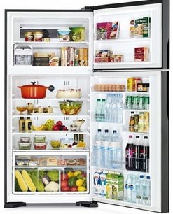 Холодильник Hitachi R-VG662 PU3 GBK фото 2 в Екатеринбурге