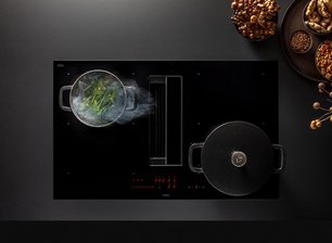 Варочная панель с вытяжкой Фалмек ZERO 84 VETRO NERO фото 4 в Екатеринбурге Варочная панель с вытяжкой Falmec ZERO 84 VETRO NERO фото 4 в Екатеринбурге