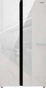 Холодильник Hyundai CS6503FV белое стекло фото в Екатеринбурге