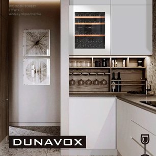 Винный шкаф Dunavox DAV-32.81DW.TO фото 2 в Екатеринбурге