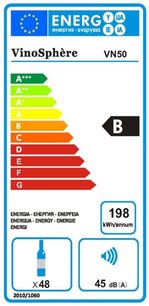 Винный шкаф La Sommeliere VN50 фото 3 в Екатеринбурге