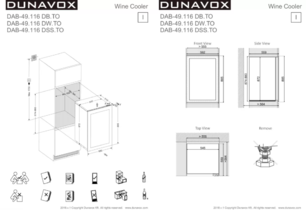 Винный шкаф Dunavox DAB-49.116DW.TO фото 2 в Екатеринбурге