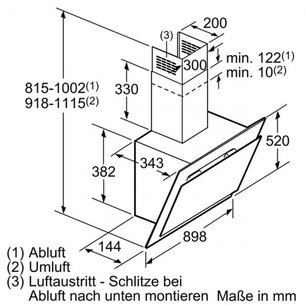 Вытяжка Neff D39E49S0 фото 3 в Екатеринбурге