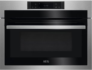 Духовой шкаф с СВЧ CombiQuick AEG KME768080M фото в Екатеринбурге