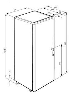 Холодильник Smeg FPD34AS-1 фото 3 в Екатеринбурге