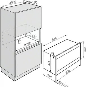 Духовой шкаф Miele H 5981 BP ED фото 3 в Екатеринбурге